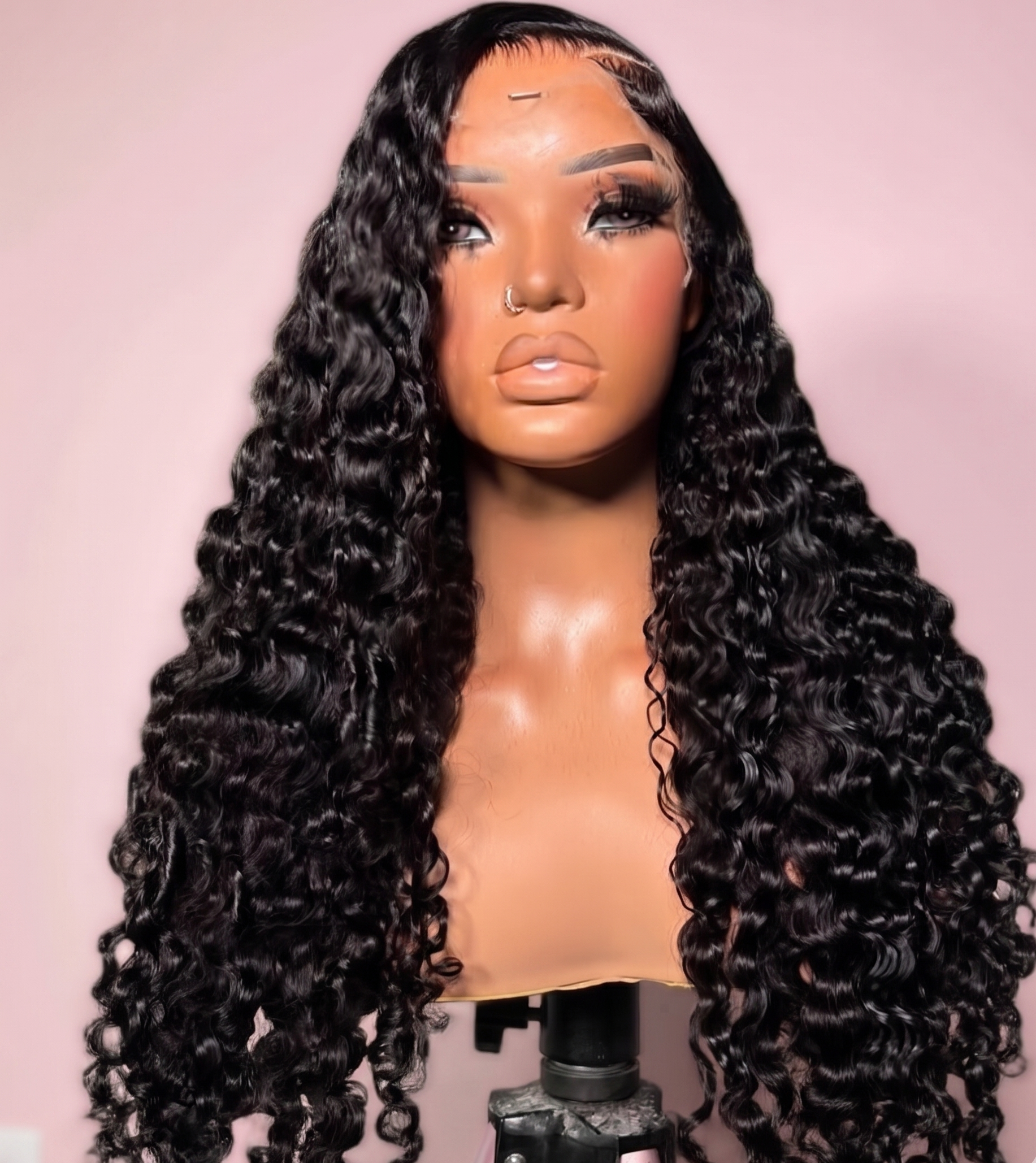 Raw Burmese Curly- HD Frontal Wig